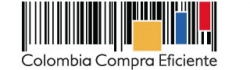 Gráfica alusiva a logo de Colombia Compra Eficiente