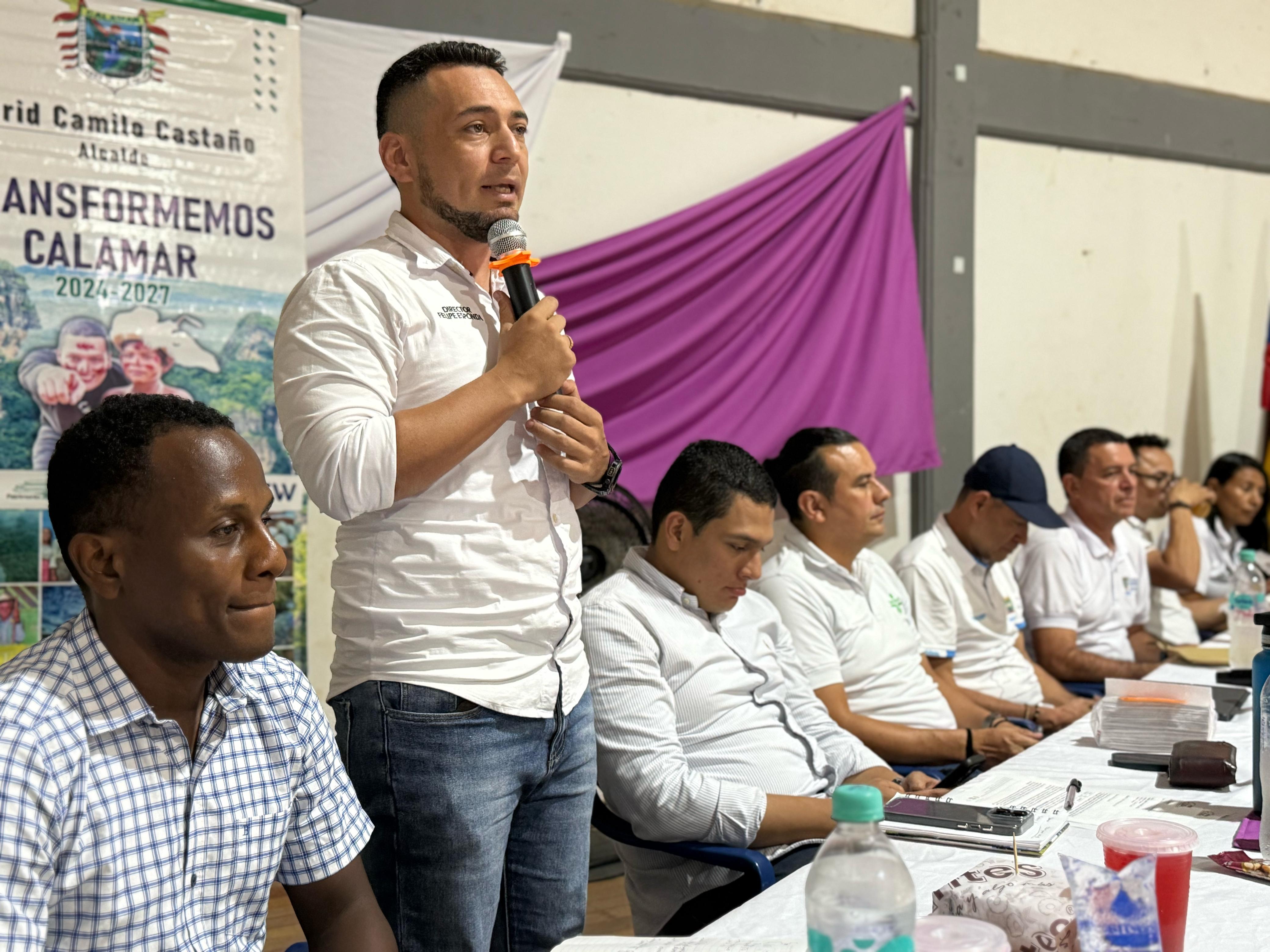 imagen alusiva a  Participación en el Consejo Municipal de Desarrollo Rural en Calamar Guaviare