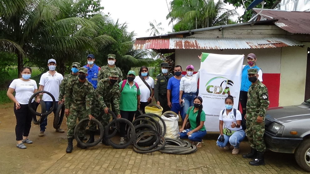 imagen alusiva a  La CDA conmemora el Día Mundial del Reciclaje con la comunidad