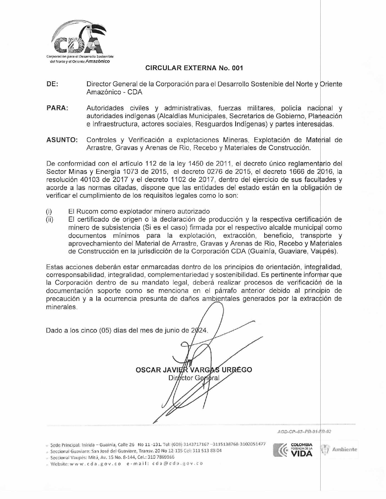 imagen alusiva a  Controles y verificación a explotaciones mineras, explotación de material de arrastre, gravas y arenas de rios, recebo y materiales de construcción