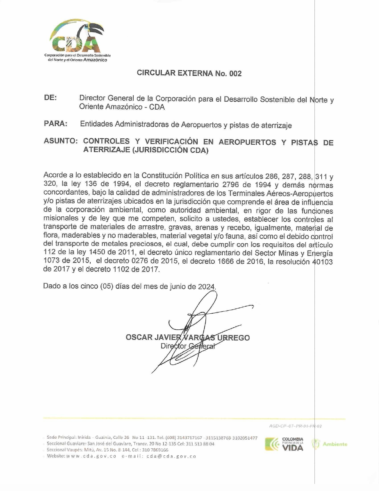 Gráfica alusiva a la noticia Controles y verificacion en aeropuertos y pistas de aterrizaje