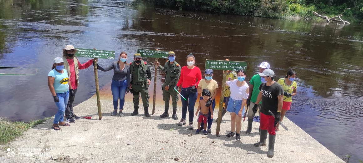 Gráfica alusiva a la noticia  Conmemoración del día internacional de acción por los ríos en los municipios de Carurú y Taraira Vaupés.