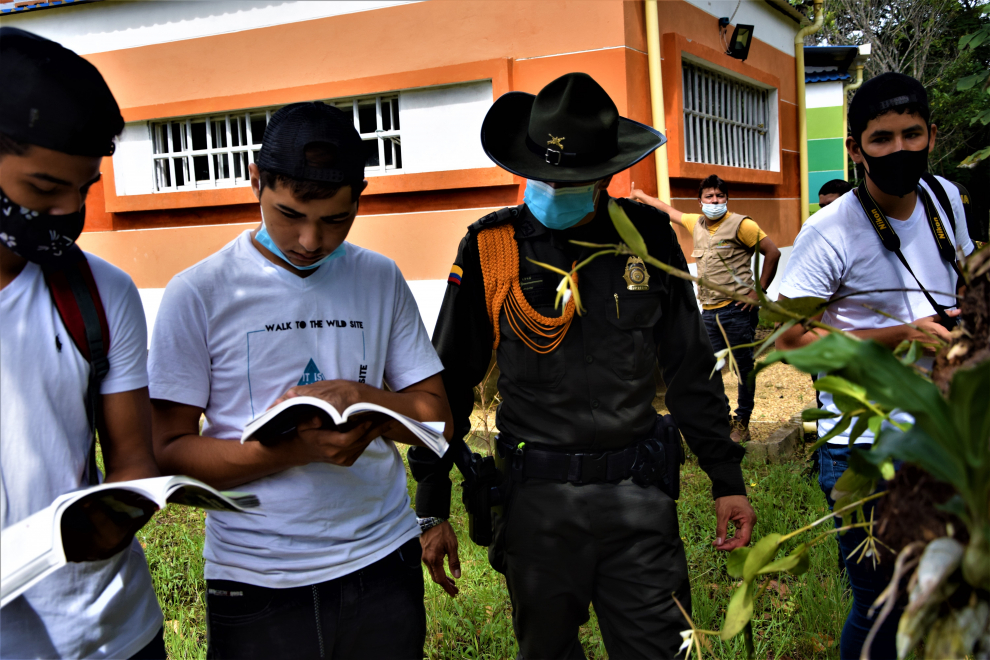 imagen alusiva a  Educación ambiental para la protección y conservación de los recursos naturales del Guainía 