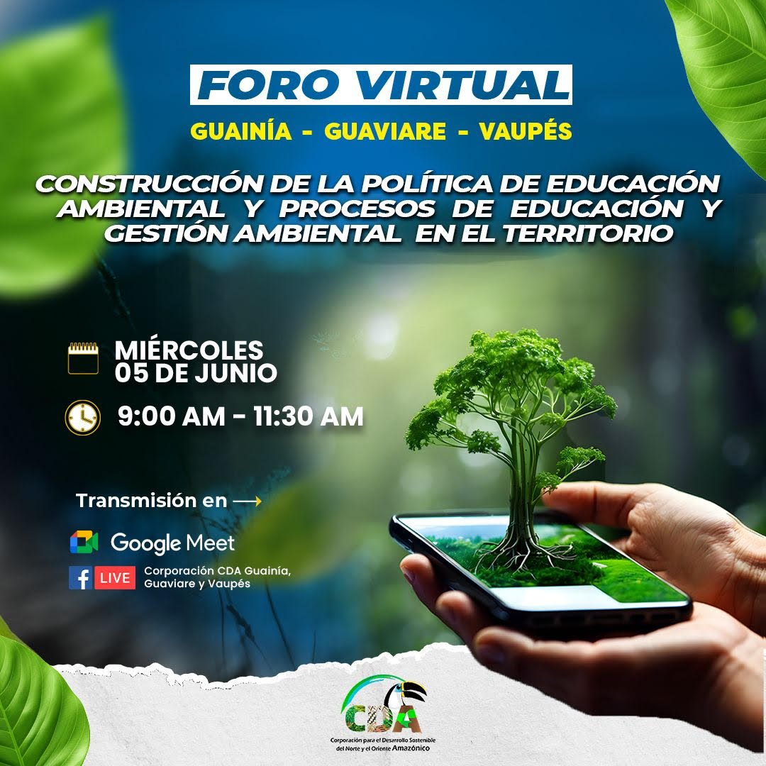 imagen alusiva a  Foro Virtual Ambiental construcción de la política de educación ambiental y procesos de educación y gestión  ambiental en el territorio