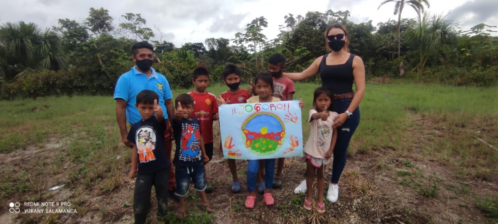 imagen alusiva a   La Corporación CDA realiza jornadas de educación ambiental con grupos juveniles e infantiles en el municipio de Taraira Vaupés.