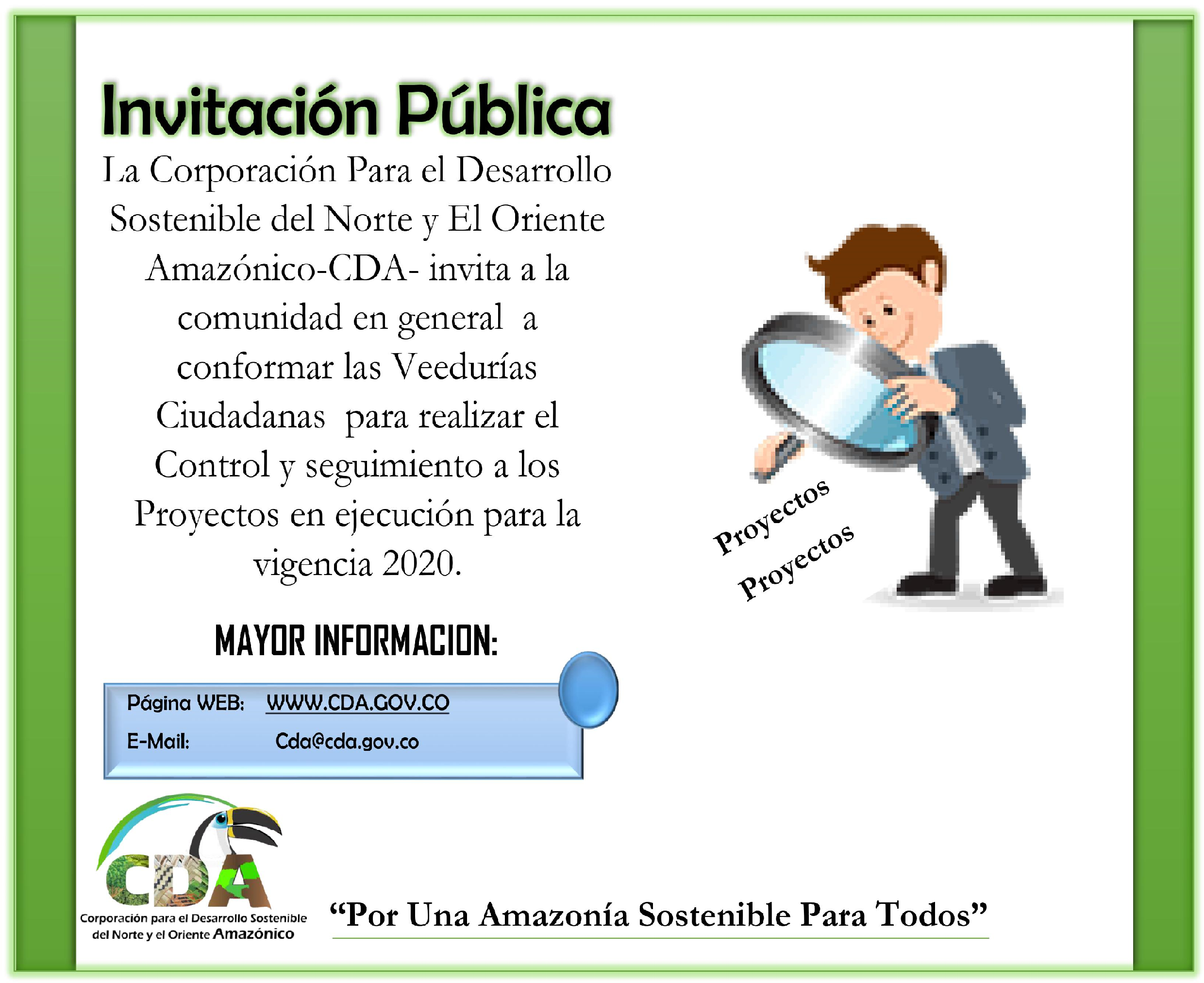 imagen alusiva a  Invitación Pública para conformar las Veedurias Ciudadanas