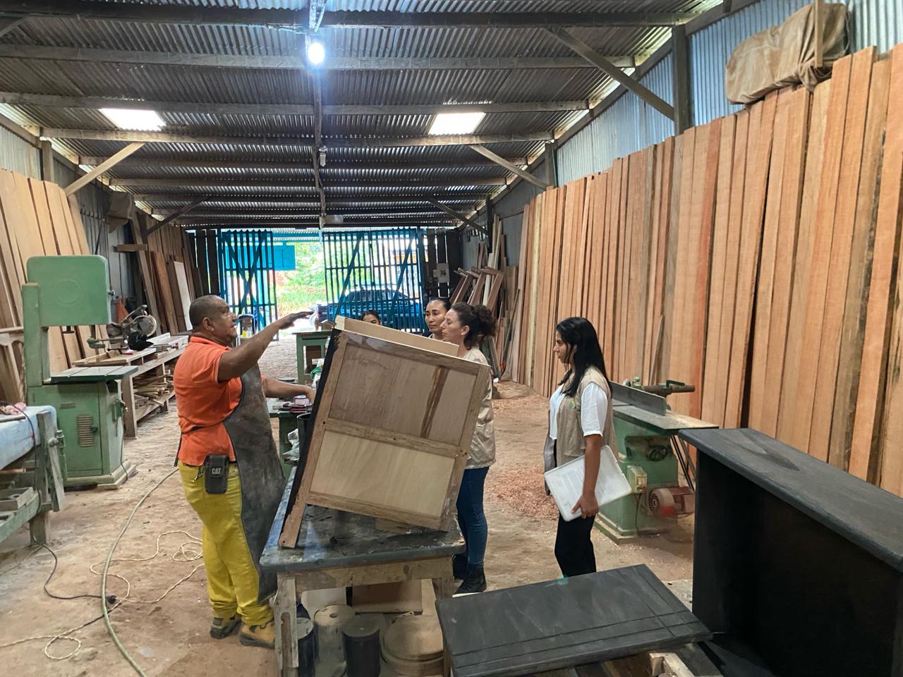 imagen alusiva a  Capacitación a las industrias transformdoras de productos forestales sobre el manejo del libro de operaciones