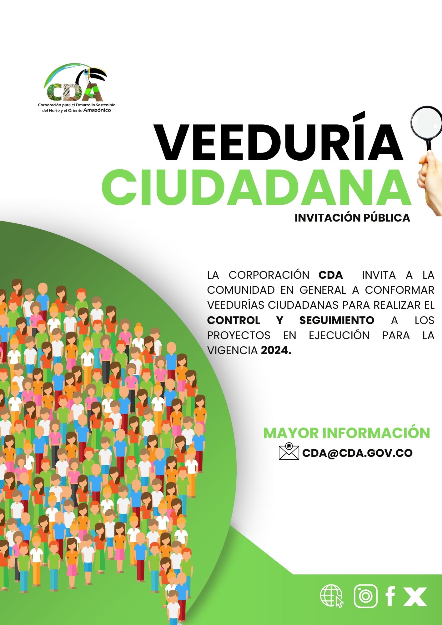 imagen alusiva a  INVITACION VEEDURIA CIUDADANA 2024