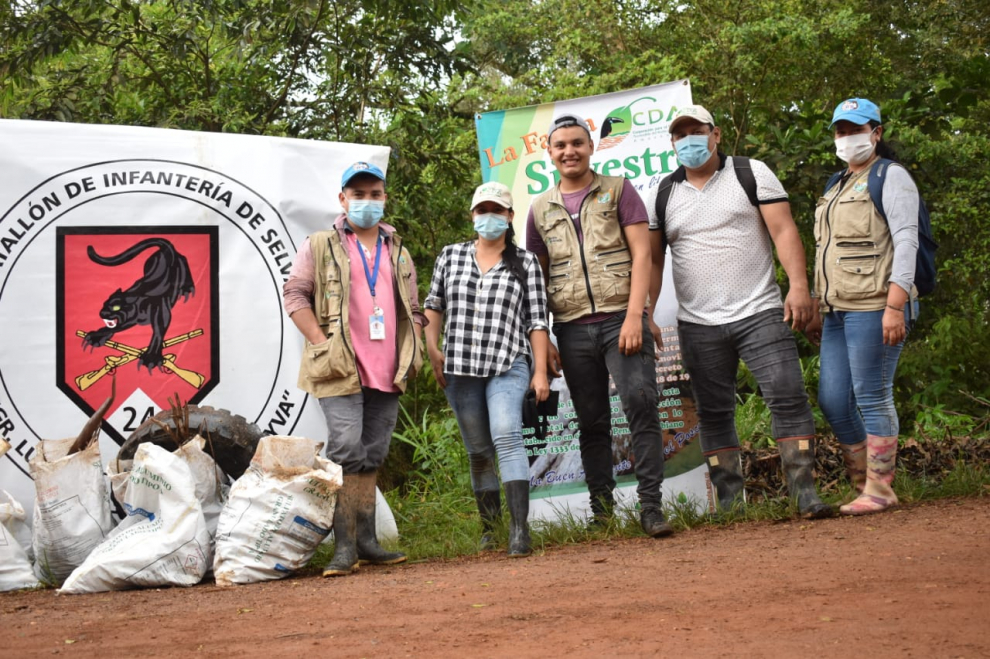 imagen alusiva a  RECUPERACIÓN DE LA FUENTE HÍDRICA CAÑO CALAMAR