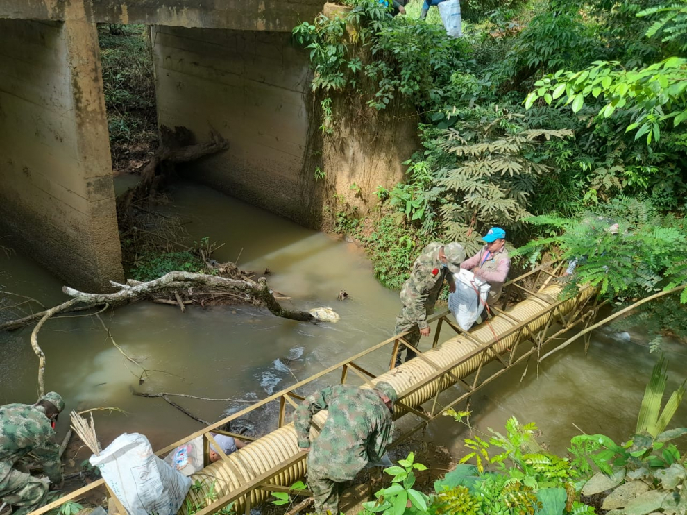 imagen alusiva a  La Corporación CDA trabaja por la recuperación de áreas de conservación en Calamar – Guaviare