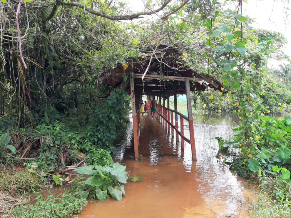 imagen alusiva a  Inundaciones en los Humedales de Mitú 