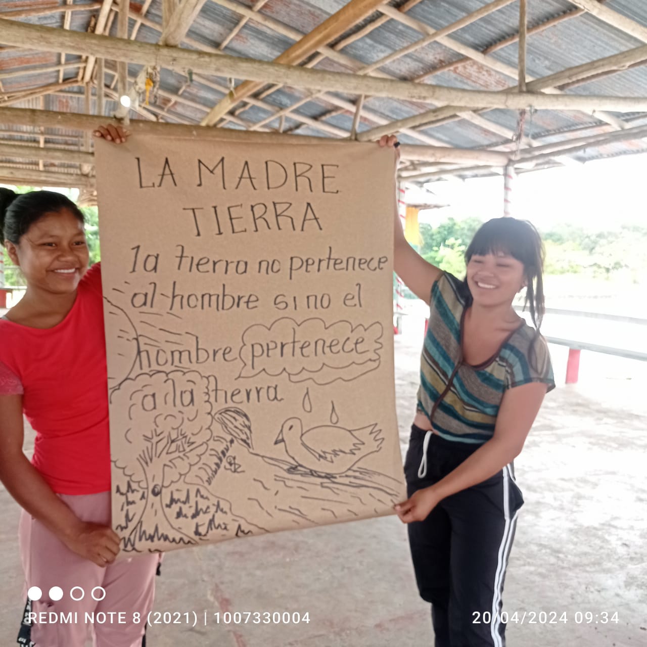 imagen alusiva a  Actividad Pedagógica en conmemoración del día de la tierra.