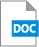 Gráfica que identifica la extensión del archivo doc